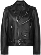 R13 Reversible Leather Jacket - Black