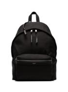 Saint Laurent Black Classic Zipped Backpack