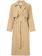 En Route Belted Trench Coat - Brown