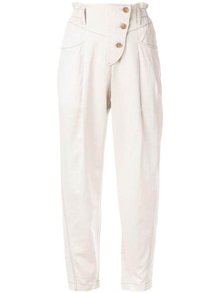Rejina Pyo Larissa Trousers - Neutrals