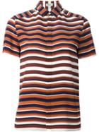 Kenzo Short Sleeve Striped Shirt