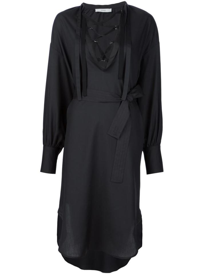 Tome Lace-up Neck Tunic