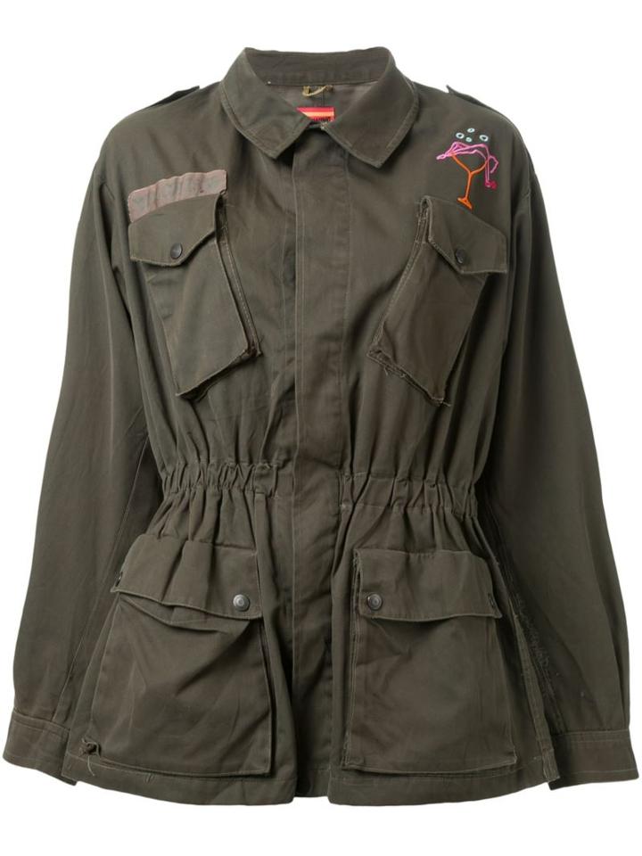 Growing Pains Embroidered Military Jacket