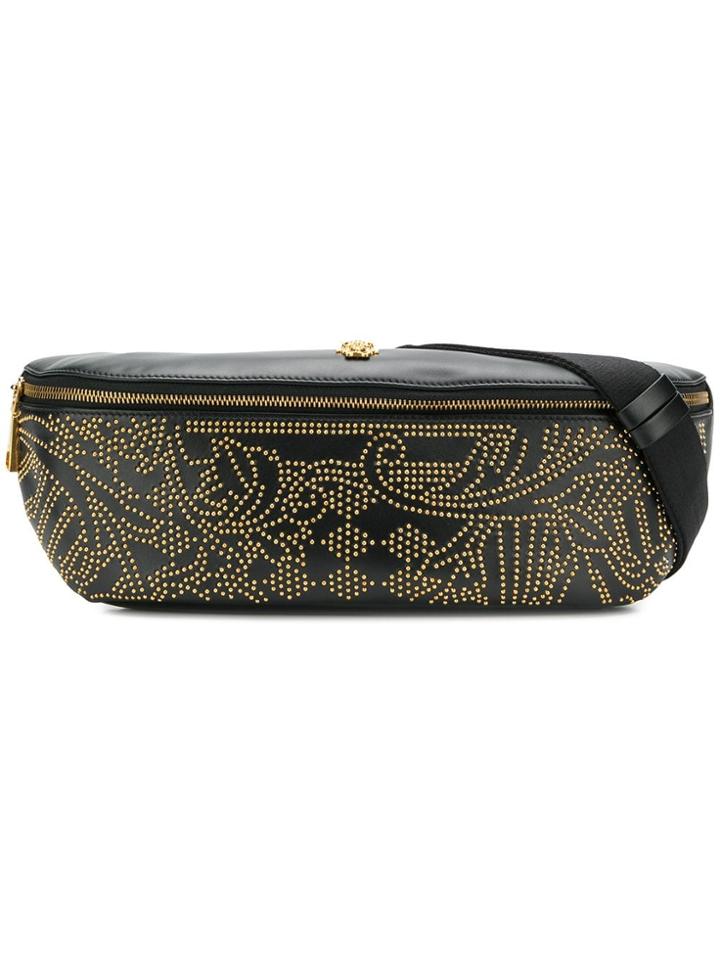 Versace Versace - Man - Studs Belt Bag - Black