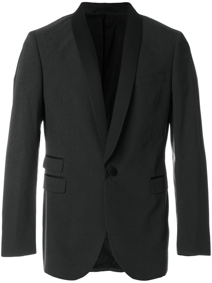 Neil Barrett Single Breasted Blazer - Black