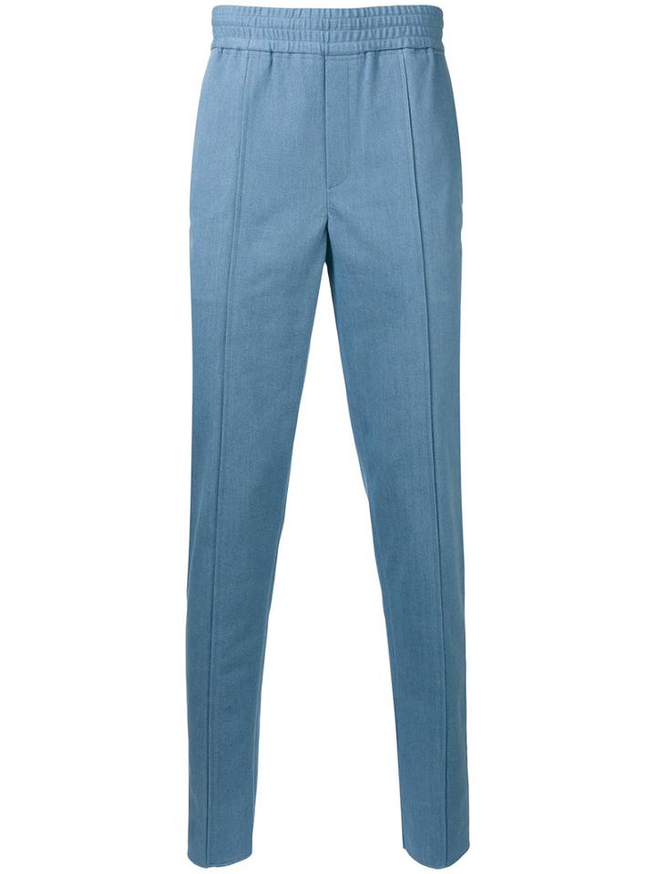 Neil Barrett - Tailored Denim Trousers - Men - Cotton/spandex/elastane/modal - 50, Blue, Cotton/spandex/elastane/modal