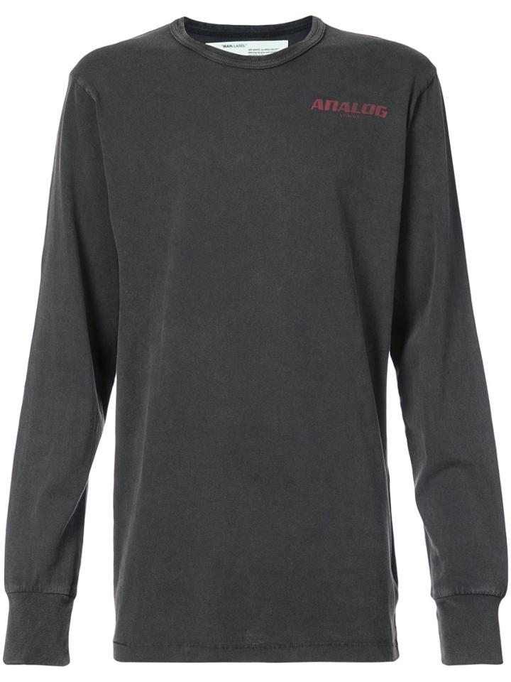 Off-white Printed T-shirt - Grey