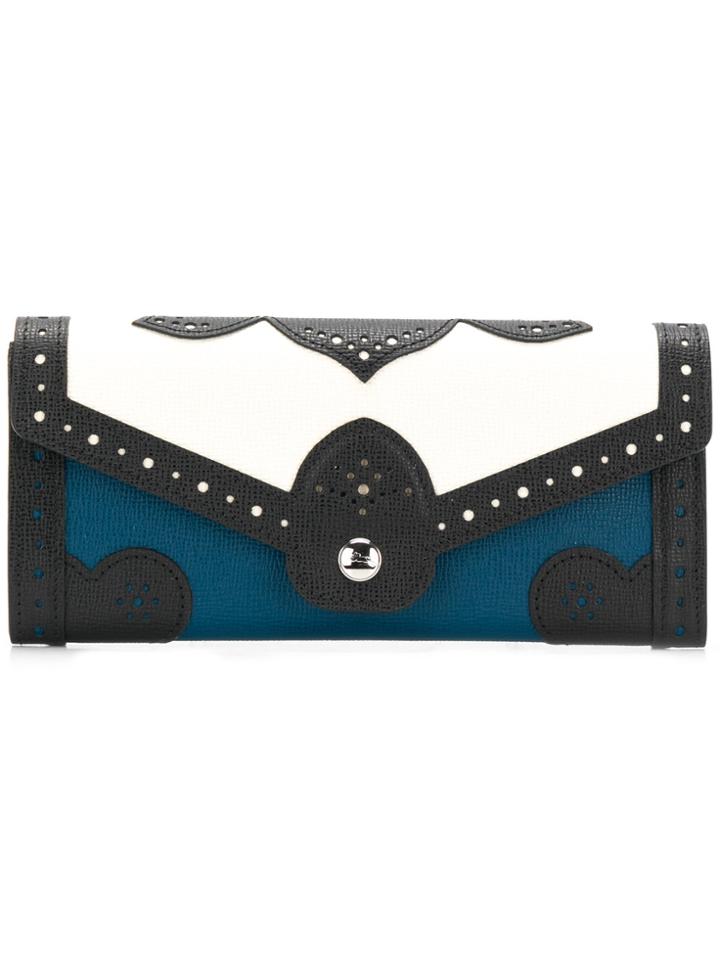 Longchamp Effrontee Wallet - Blue