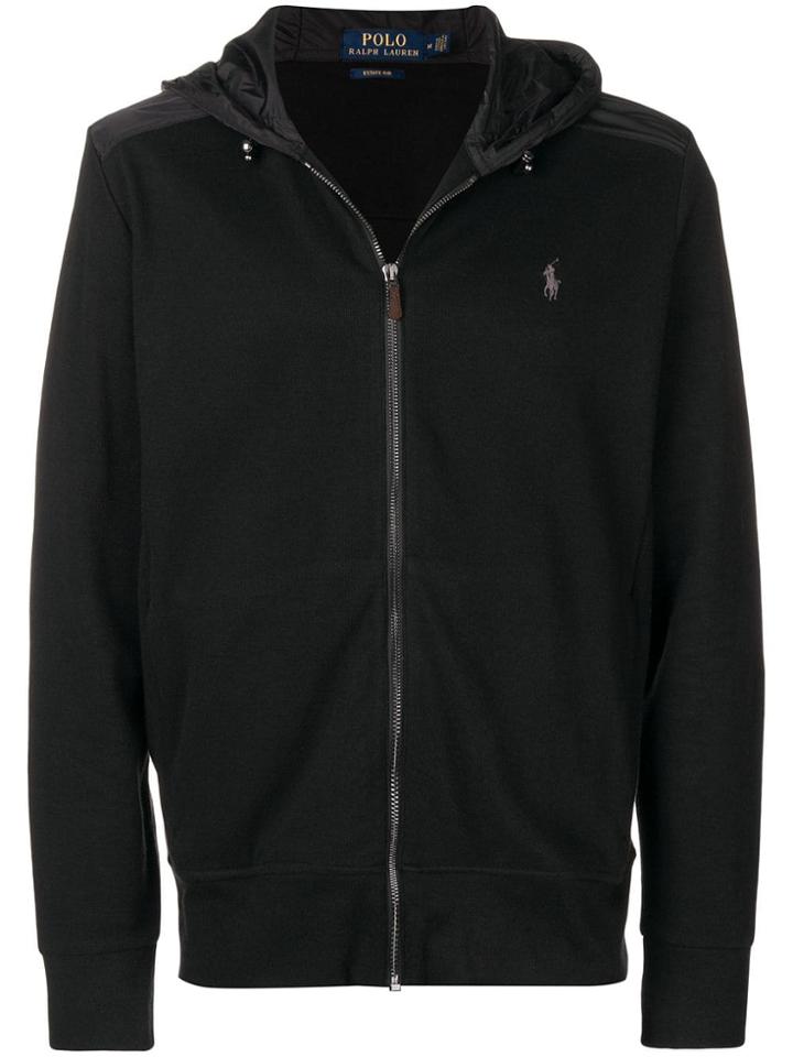 Polo Ralph Lauren Zipped Hoodie Jacket - Black