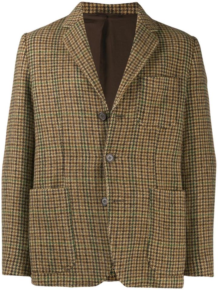 Aspesi Patch Pocket Blazer - Brown