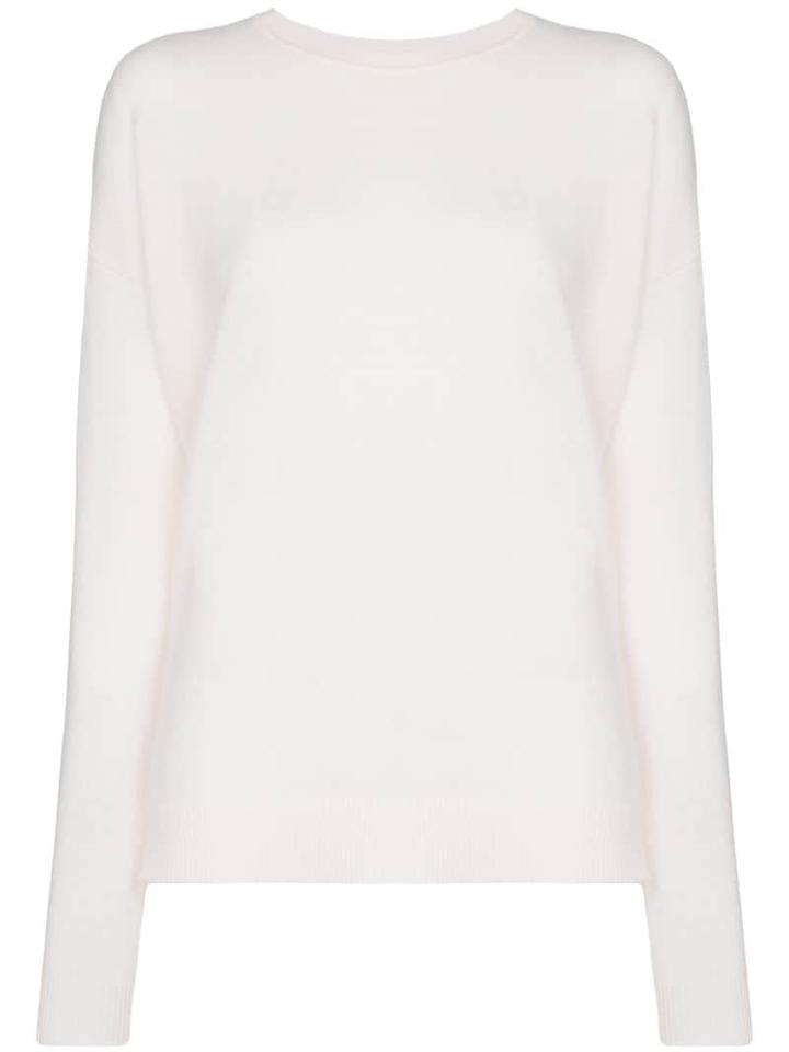 Le Kasha Crete Side-slit Cashmere Sweater - White