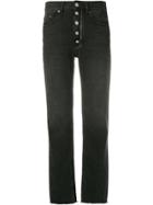 Mm6 Maison Margiela Straight-leg Jeans - Black