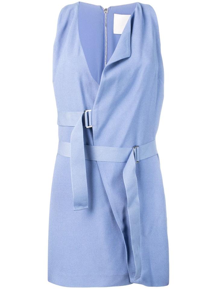Dion Lee Holster Mini Dress - Blue