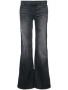 Nili Lotan Wide Leg Jeans - Black