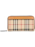 Burberry Zip Around Wallet - Nude & Neutrals