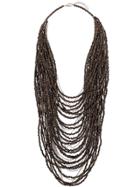 Brunello Cucinelli Multi-strap Necklace - Brown