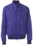 Moncler 'albert' Windbreaker Jacket, Men's, Size: 3, Blue, Polyamide