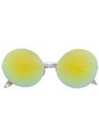 Victoria Beckham Round Frame Sunglasses - White