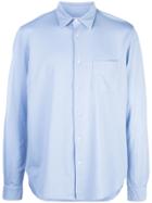 Aspesi Jersey Piqué Shirt - Blue