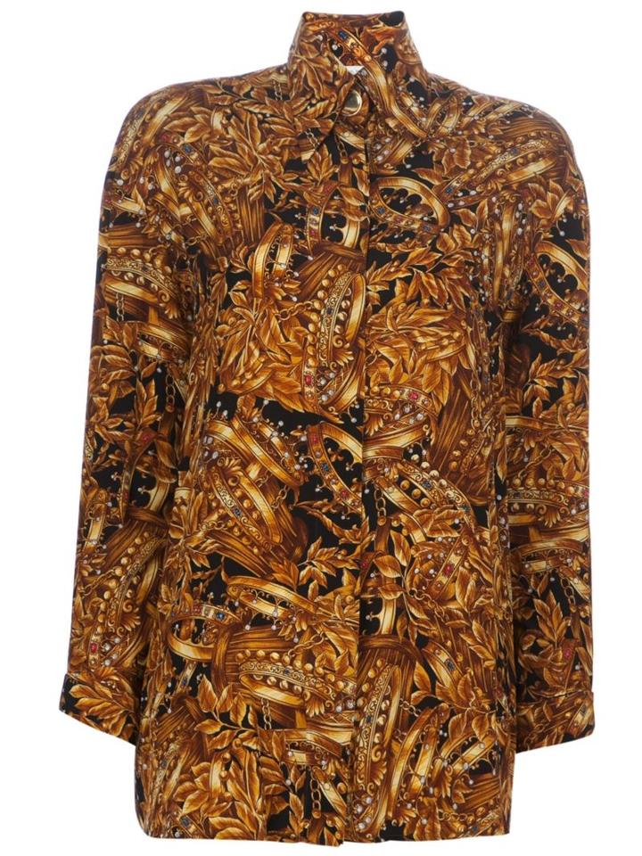 Gianfranco Ferre Vintage Print Shirt