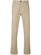Msgm Straight-fit Trousers - Nude & Neutrals