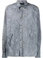 Mr & Mrs Italy Coated Shirt - Grey
