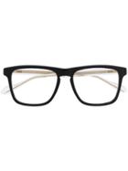 Gucci Eyewear Gucci Stripe Glasses - Black