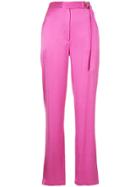 Robert Rodriguez Belted High-waist Trousers - Pink