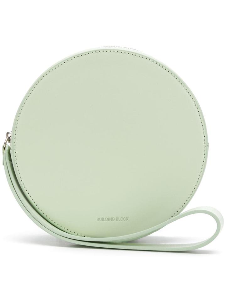 Building Block Round Shaped Mini Bag - Green