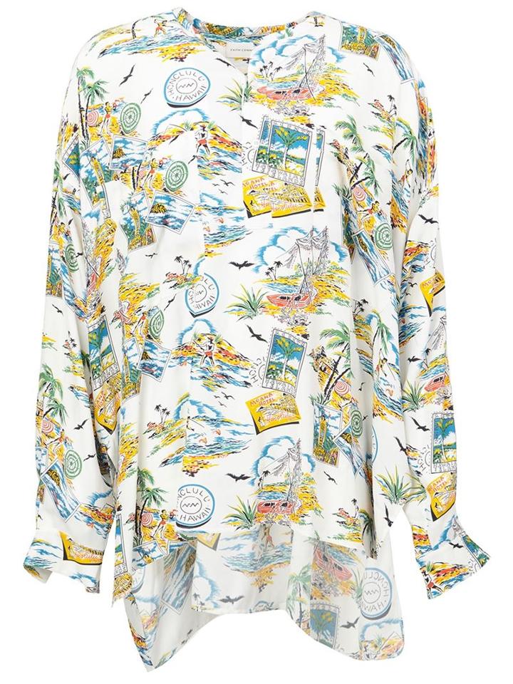 Faith Connexion Hawaiian Print Shirt