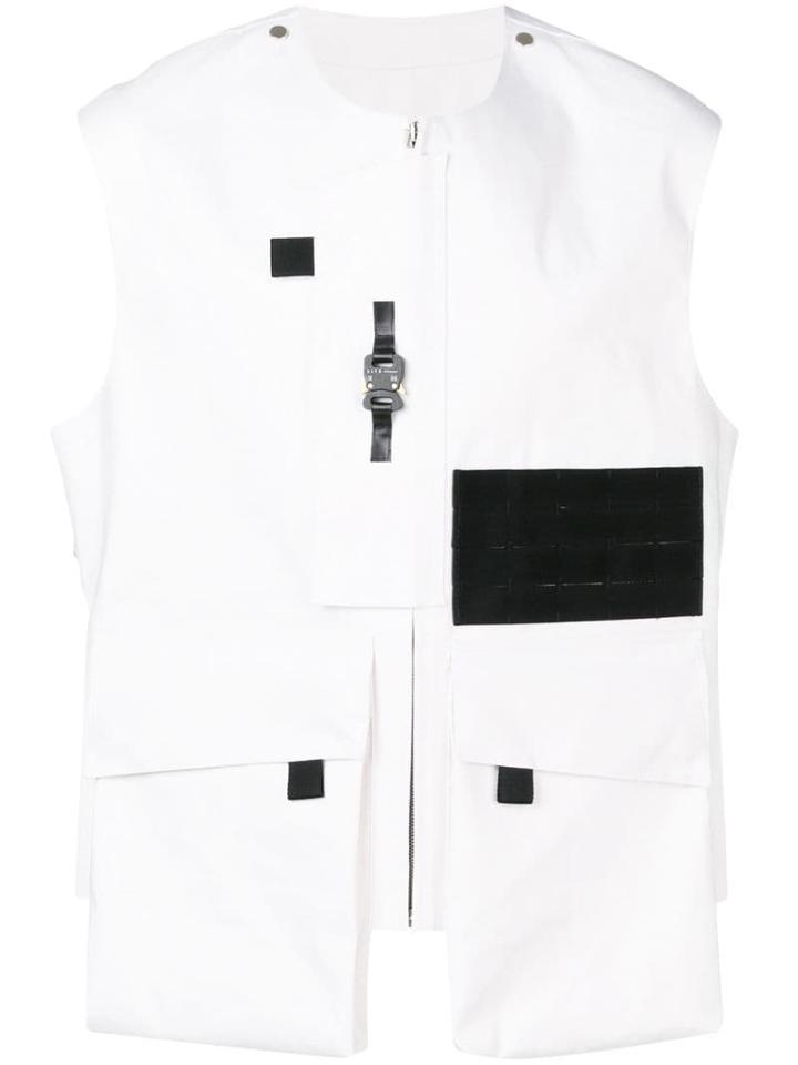 Mackintosh 1017 Alyx 9sm White Bonded Cotton Vest