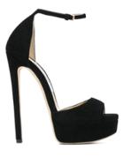 Jimmy Choo Max 150mm Platform Sandals - Black