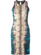 Roberto Cavalli Snakeskin Print Dress - Unavailable