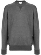 Brioni Crew Neck Fine Knit Jumper - Grey