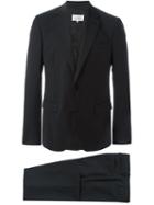 Maison Margiela Classic Formal Suit, Men's, Size: 46, Black, Viscose/virgin Wool