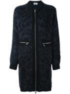 Sonia By Sonia Rykiel Animal Print Zipped Coat