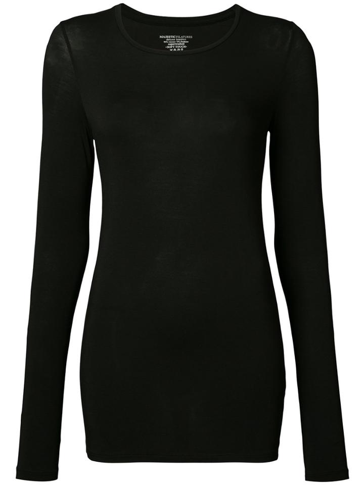 Majestic Filatures Longsleeved T-shirt - Black