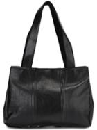 Yohji Yamamoto Zipper Shoulder Bag, Women's, Black