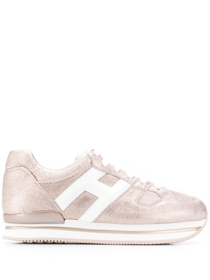 Hogan H222 Logo Sneakers - Pink