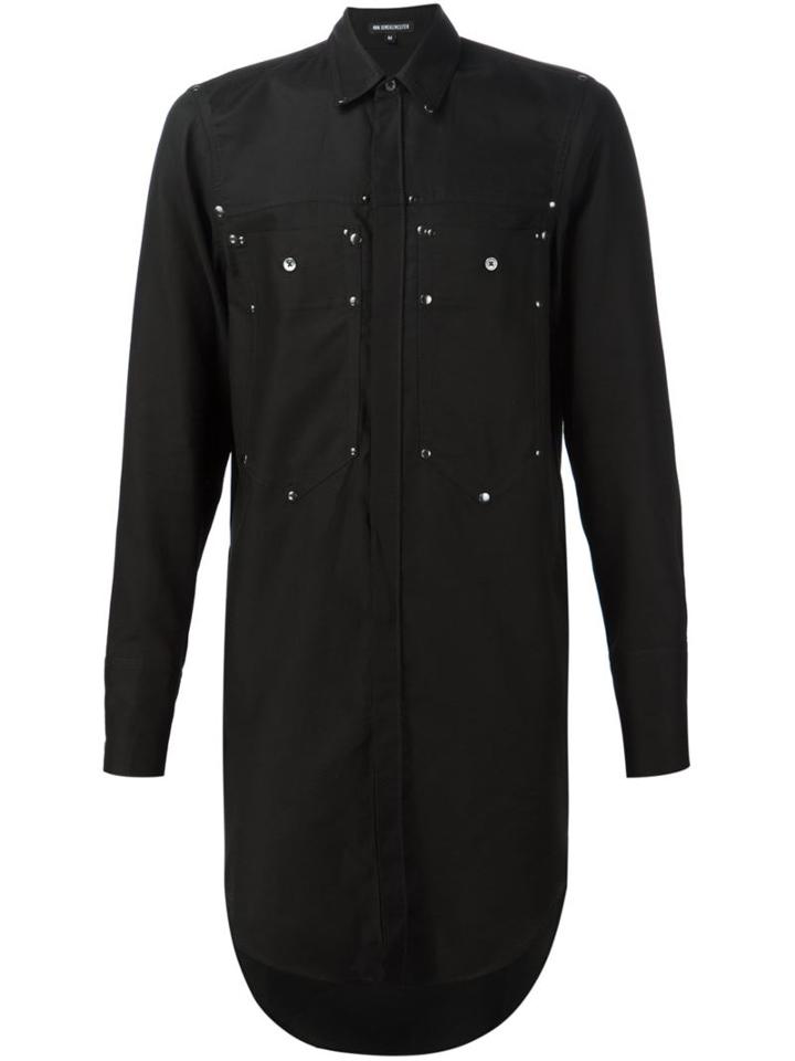 Ann Demeulemeester Long Patch Pocket Shirt