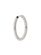 Maria Black 14kt White Gold Alba 15mm Hoop Earring - Silver
