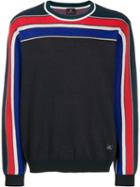 Ps Paul Smith Striped Sweater - Blue