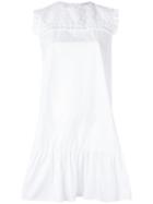 Vivetta Broderie Anglaise Dress, Women's, Size: 40, White, Cotton