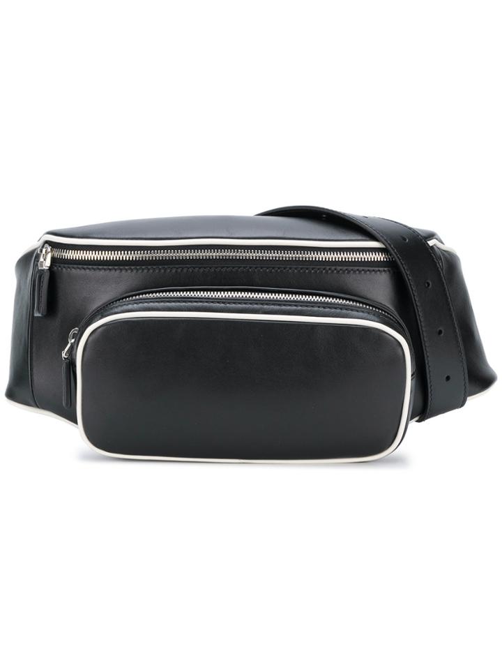 Prada Logo Belt Bag - Black
