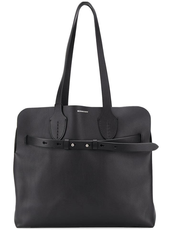 Burberry Medium Soft Tote Bag - Black