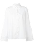Lala Berlin Karlie Blouse, Women's, Size: Small, White, Cotton
