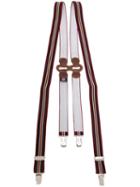 Albert Thurston 'tirante' Exclusive Models, Men's, Red, Elastodiene/leather/metal
