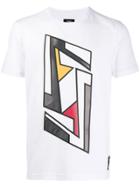 Fendi Futuristic Ff T-shirt - White