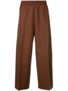 Jil Sander Elasticated Waist Trousers - Brown