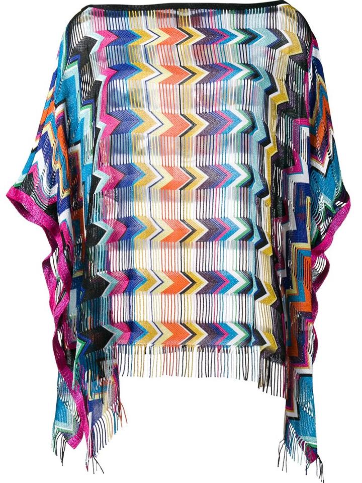 Missoni Open Panel Chevron Top